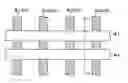 Fig. 01 - Memory transistor array utilizing insulated word lines as gate electrodes