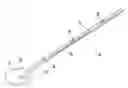 Fig. 01 - Long-handled tool with plastic molded-over handle