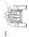 Fig. 12 - Coupling system for attachment of a seat to allow securing and/or lifting thereof
