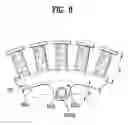 Fig. 09 - Stator of outer rotor type motor for drum type washing machine
