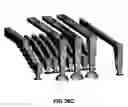 Fig. 30 - Cantilever microprobes for contacting electronic components and methods for making such probes