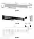 Fig. 37 - Cantilever microprobes for contacting electronic components and methods for making such probes