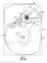 Fig. 02 - Data recording disk drive with nonplanar plate surfaces for damping out-of-plane disk vibration