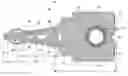 Fig. 01 - Head suspension assembly having a high damping high stiffness component