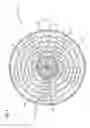 Fig. 05 - Vehicular lamp including hemispherical translucent member with fan-shaped zones and lens elements