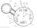 Fig. 01 - Method of displaying world time with automatic correction of daylight saving time in a movement
