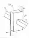 Fig. 02 - Fuel cell unit with sheet metal fluid guiding element and composited block of fuel cells