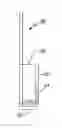 Fig. 01 - Holster for supporting and charging the wireless headset of handheld devices
