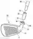 Fig. 01 - Intermediate layer for joining two portions of a golf club head
