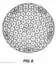 Fig. 08 - Golf ball with improved flight performance