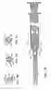 Fig. 10 - Safety syringe needle device with interchangeable and retractable needle platform