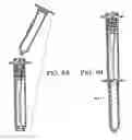 Fig. 13 - Safety syringe needle device with interchangeable and retractable needle platform