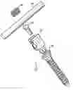 Fig. 01 - Biased angle polyaxial pedicle screw assembly