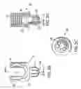 Fig. 06 - Biased angle polyaxial pedicle screw assembly