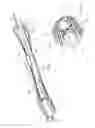 Fig. 11 - Device for removing an elongated structure implanted in biological tissue