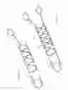 Fig. 14 - Device for removing an elongated structure implanted in biological tissue