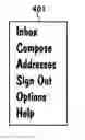 Fig. 01 - Varying-content menus for touch screens