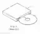 Fig. 02 - Roller-cleansing disk for an optical recording and reproducing device