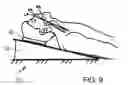 Fig. 10 - Patient transfer device having inclined upper surface