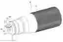 Fig. 01 - Special tool for assembling and disassembling a remote -controllable model-car engine clutch