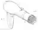 Fig. 01 - Air pulsing attachment for handheld dryer