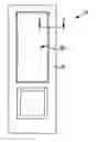 Fig. 01 - Method of forming a glazed door, and glazed door