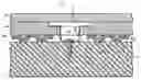 Fig. 01 - Panel-type subfloor assembly for anchored/resilient floor