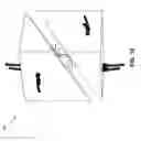 Fig. 12 - Housing for magnetofluidic accelerometer