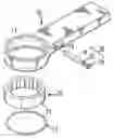 Fig. 01 - Locking structure of unidirectional spanner