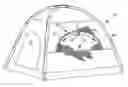 Fig. 01 - Tent with window having an internal shelf
