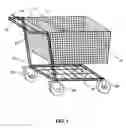 Fig. 02 - Hand deactivated shopping cart automatic braking system