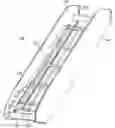 Fig. 01 - Self cleaning conveyor with roller scraper and debris reduction skirt