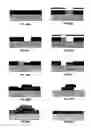 Fig. 35 - Electrochemical fabrication methods incorporating dielectric materials and/or using dielectric substrates