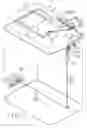 Fig. 02 - Dustbin with two lids operated by a single pedal