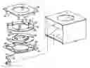 Fig. 01 - Article separating and dispensing device