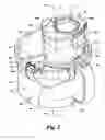 Fig. 03 - Rotatable tray for food processor