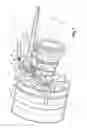 Fig. 02 - Mounting system inserted between an aircraft engine and a rigid structure of an attachment strut fixed under a wing of this aircraft