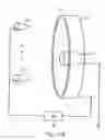 Fig. 12 - Air conditioner device including pin-ring electrode configurations with driver electrode