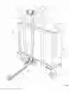 Fig. 10 - Cart handle assembly