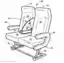 Fig. 01 - Vehicle seating with privacy divider