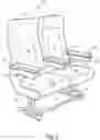 Fig. 03 - Vehicle seating with shared armrests