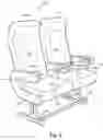 Fig. 04 - Vehicle seating with shared armrests