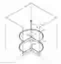 Fig. 01 - Lazy susan device with tool free installation