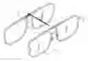 Fig. 01 - Pivotable sunshade clip for spectacles