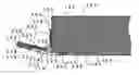 Fig. 01 - Head/slider supporting structure having lead wire inclined relative to slider pad