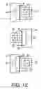 Fig. 10 - Arrangement of a magneto-resistance effect element having a surface contacting a side face of an electrode and magnetic memory using this arrangement