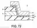 Fig. 58 - Arrangement of a magneto-resistance effect element having a surface contacting a side face of an electrode and magnetic memory using this arrangement