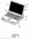 Fig. 02 - Portable computer and method for mounting a flat panel display device thereon