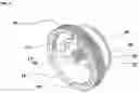 Fig. 05 - Flickering device for automobile wheel