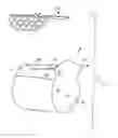 Fig. 04 - Cylindrical mixing drum assembly including end wipers and enlarged chute